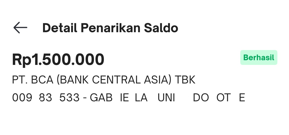 Bukti Gestun Shopee PayLater Sukses